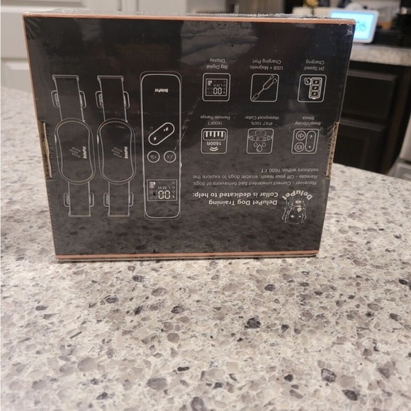 Delupet DT-67 Dog Black Rechargeable  Training Shock Collar & RemoteD16 - Picture 2 of 3